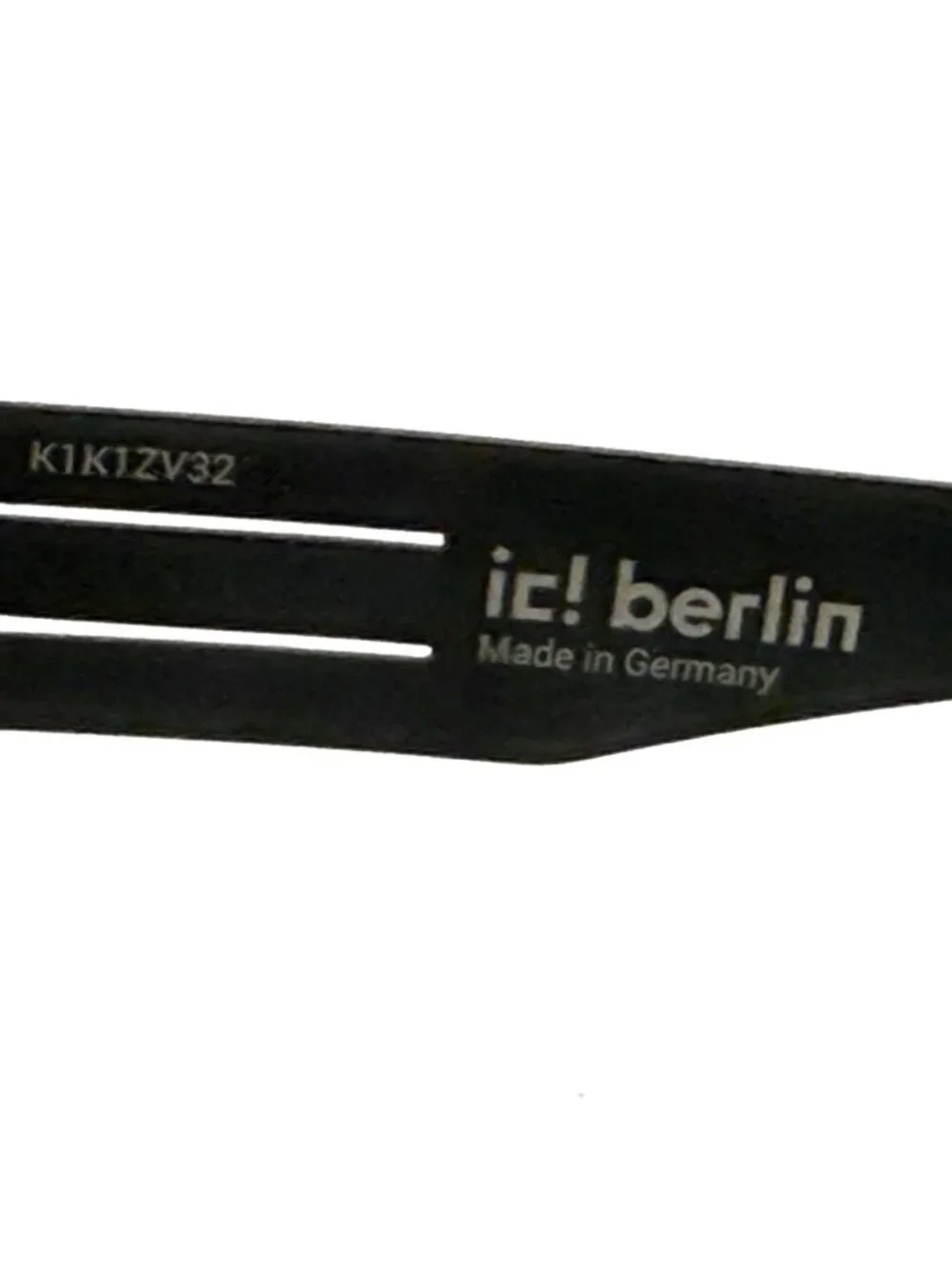 NEW IC! BERLIN REESE BLACK/GREY UNISEX SUNGLASSES 66MM 12 135